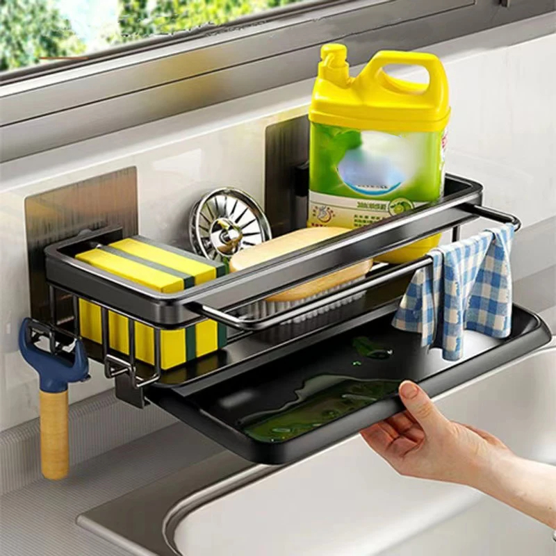 Server Rack Shelf - Kitchen Storage Rack Sink Drain Rack