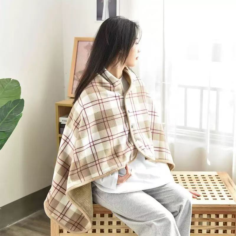 1pc Wearable Blankets Shawl Bl - Office Tech ulasan dan harga