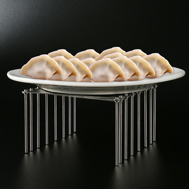 Pot Lid Rack Pan Lid Organizer - Server Rack Shelf ulasan dan harga