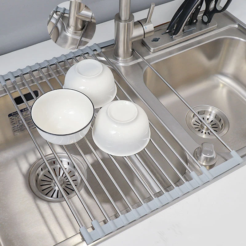 Stainless Sink Drainer Holder  - Server Rack Shelf ulasan dan harga