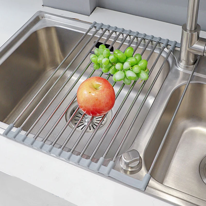 Stainless Sink Drainer Holder  - Server Rack Shelf ulasan dan harga