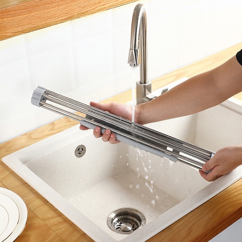 Stainless Sink Drainer Holder  - Server Rack Shelf ulasan dan harga