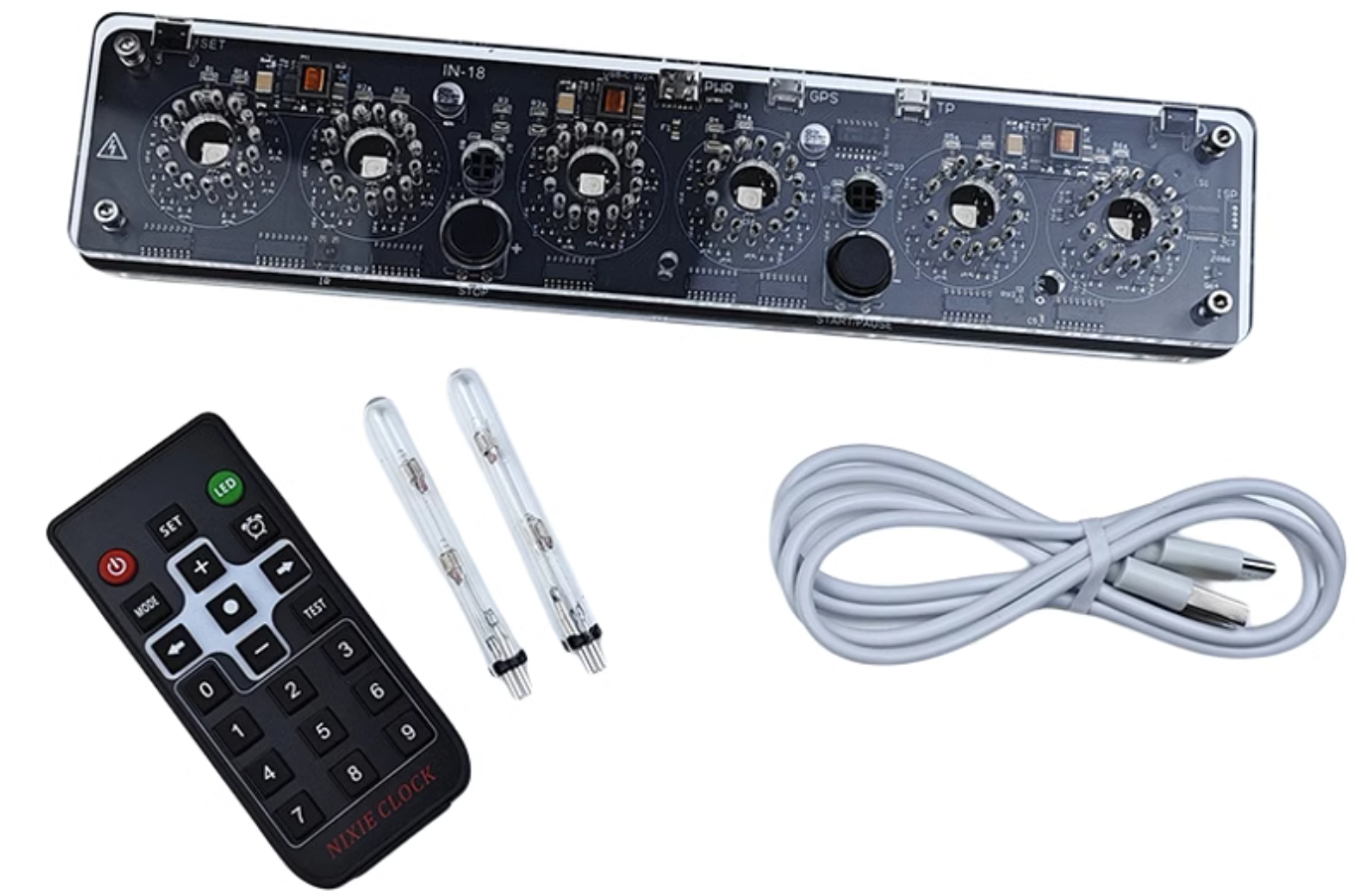 GHXAMP 6-Digit IN-18 Nixie Tub - Tech Office Youtube ulasan dan harga