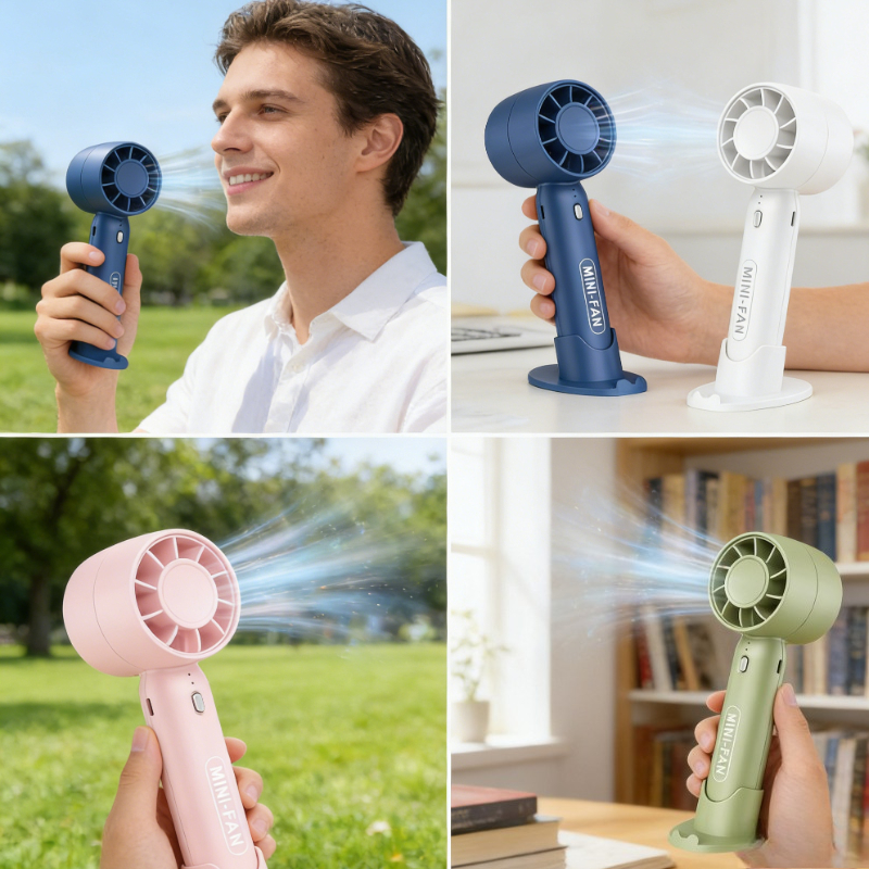 Portable 2 in 1 USB Mini Fan 3 - Office Tech ulasan dan harga