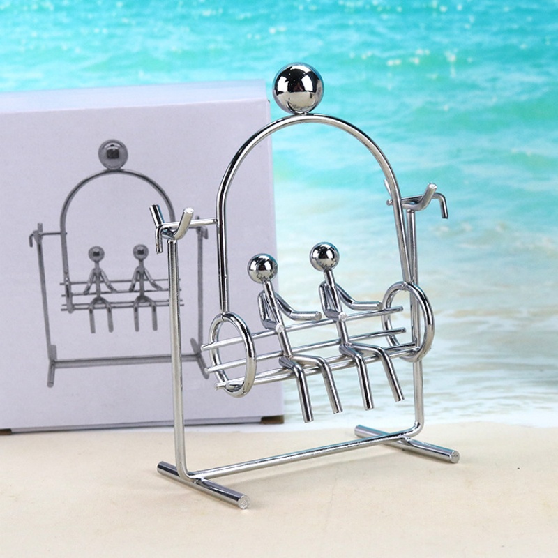 1PC Lovers Swing Kinetic Art B - Office Tech ulasan dan harga