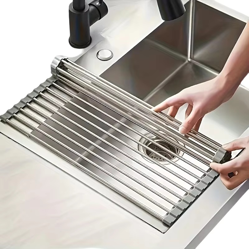 1pc Foldable Stainless Steel D - Server Rack Shelf ulasan dan harga