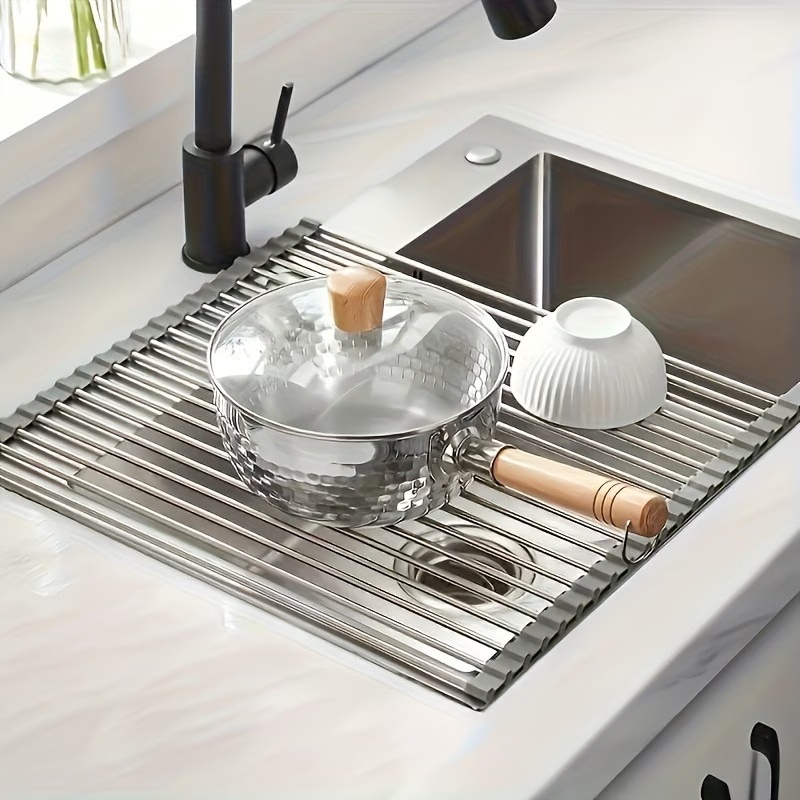 1pc Foldable Stainless Steel D - Server Rack Shelf ulasan dan harga