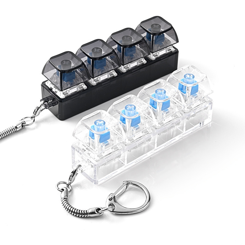 4Keys Mechanical Keyboard Keyc - Office Tech ulasan dan harga
