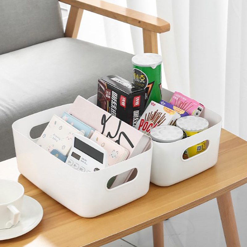 Plastic Storage Bin with Handl - Office Tech ulasan dan harga