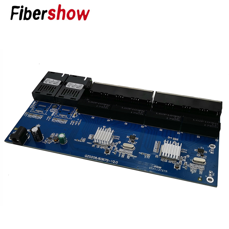 Gigabit Ethernet switch Fiber  - Ethernet Switch 8 Port ulasan dan harga