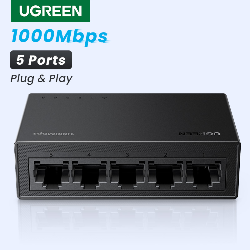 UGREEN Ethernet Switch 1000Mbp - Ethernet Switch 8 Port ulasan dan harga