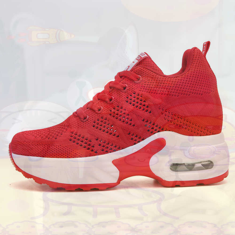 Red Size 36 Shoes Woman Tennis - Office Print Tech ulasan dan harga