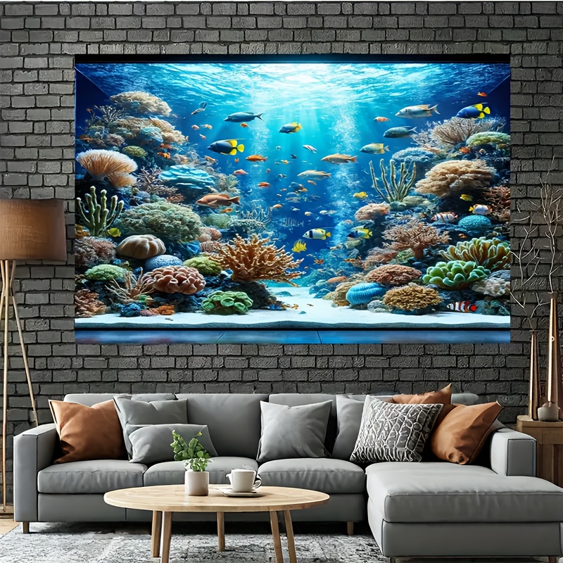 1 Underwater World Photography - Office Tech Background ulasan dan harga
