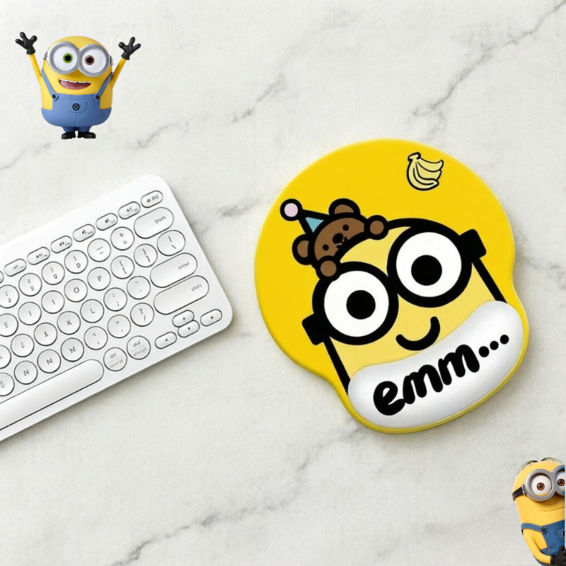 Minions cartoon cute wristband - Office Tech ulasan dan harga