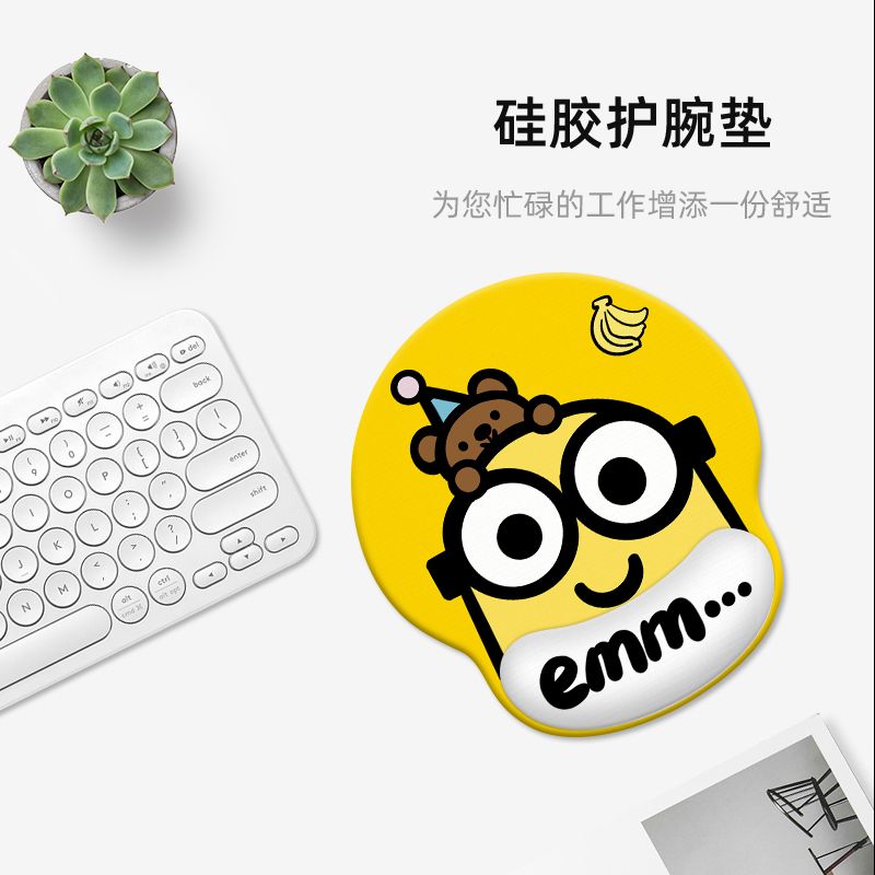 Minions cartoon cute wristband - Office Tech ulasan dan harga