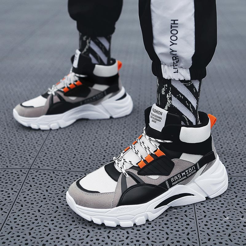 Hightop Summer Men's Sport Sho - Office Print Tech ulasan dan harga