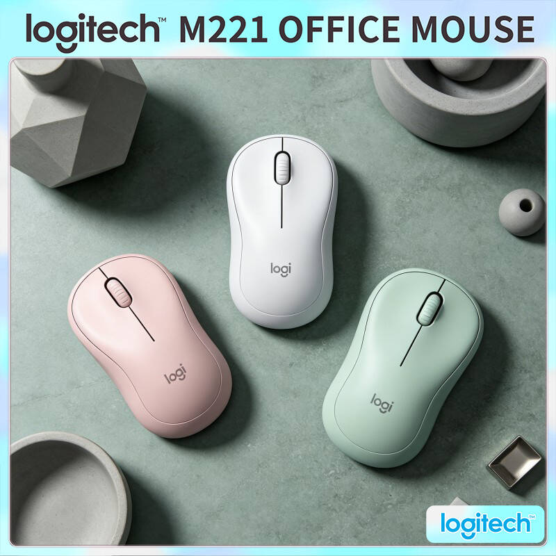 Logitech M221 Silent Wireless  - Tech Office Building ulasan dan harga