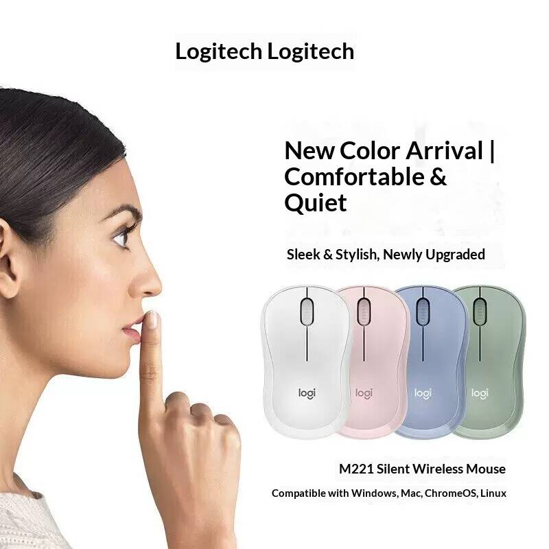 Logitech M221 Silent Wireless  - Tech Office Building ulasan dan harga
