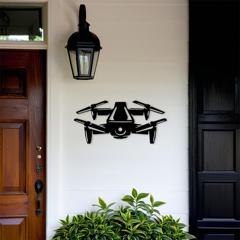 Modern Drone Silhouette Alumin - Office Tech ulasan dan harga