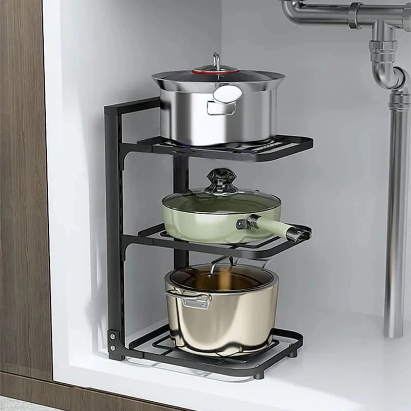 Adjustable Height Under Sink O - Server Rack Shelf ulasan dan harga