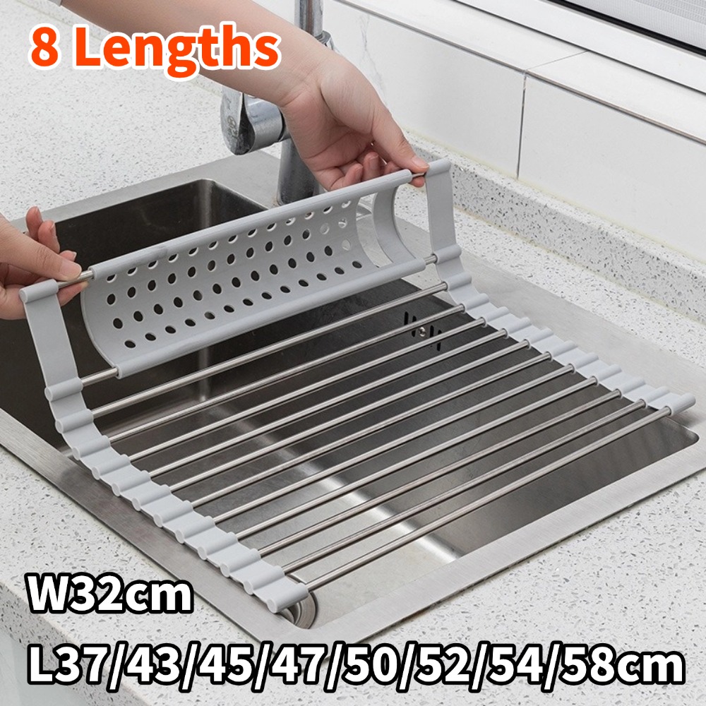 Kitchen Foldable Sink Plate St - Server Rack Shelf ulasan dan harga