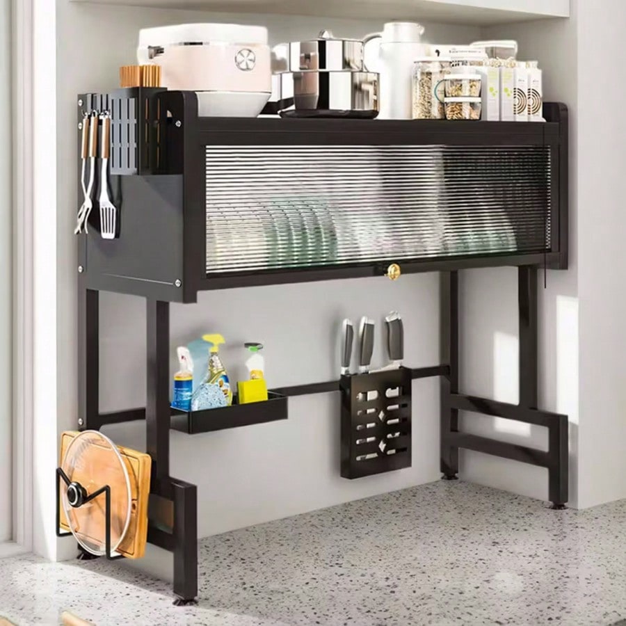 HanTai Over The Sink Dish Drai - Server Rack Shelf ulasan dan harga