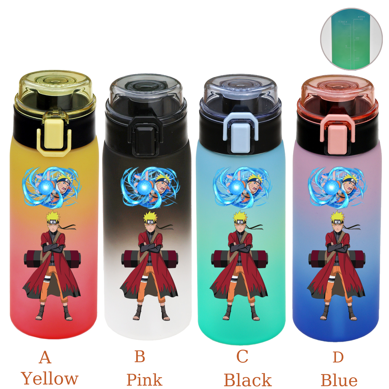 500ML NARUTO Sports Water Bott - Office Tech ulasan dan harga
