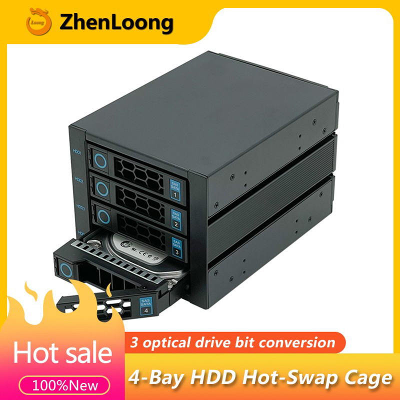 4-Bay Hot Swap Hard Disk Cage  - Server Rack Shelf ulasan dan harga