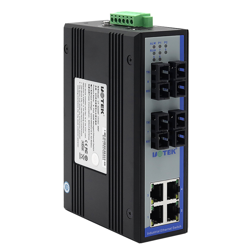 UOTEK 100M 8 Ports Managed Eth - Ethernet Switch 8 Port ulasan dan harga