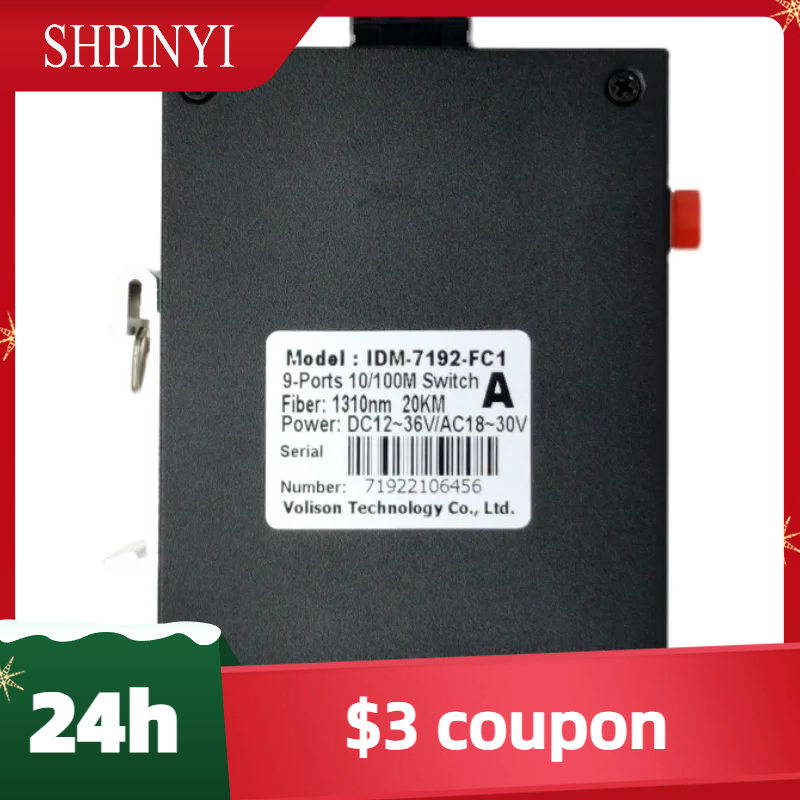 IDM-7192-FC1 DIN Rail 9-Port I - Ethernet Switch 8 Port ulasan dan harga