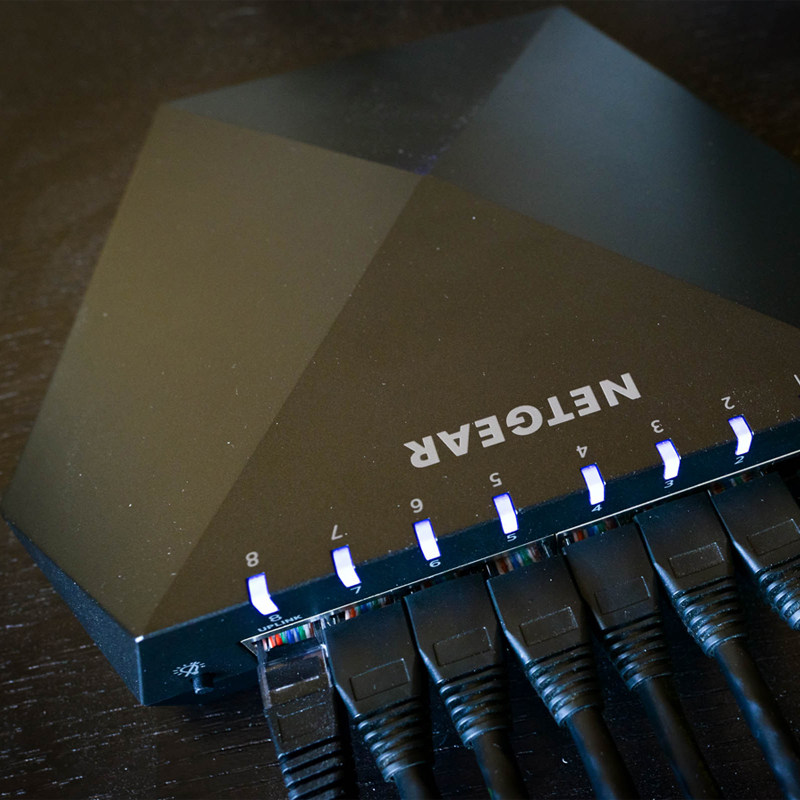 Netgear S8000 Gaming 8-Port Gi - Ethernet Switch 8 Port ulasan dan harga