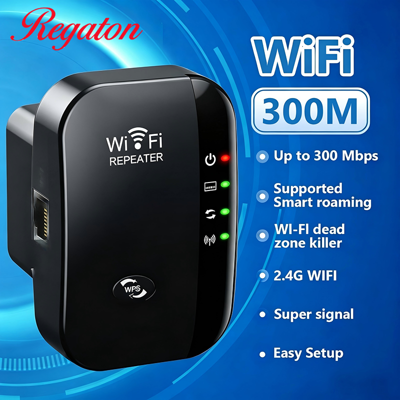 Wireless 300M 2.4GHz WiFi Rang - Office Tech ulasan dan harga