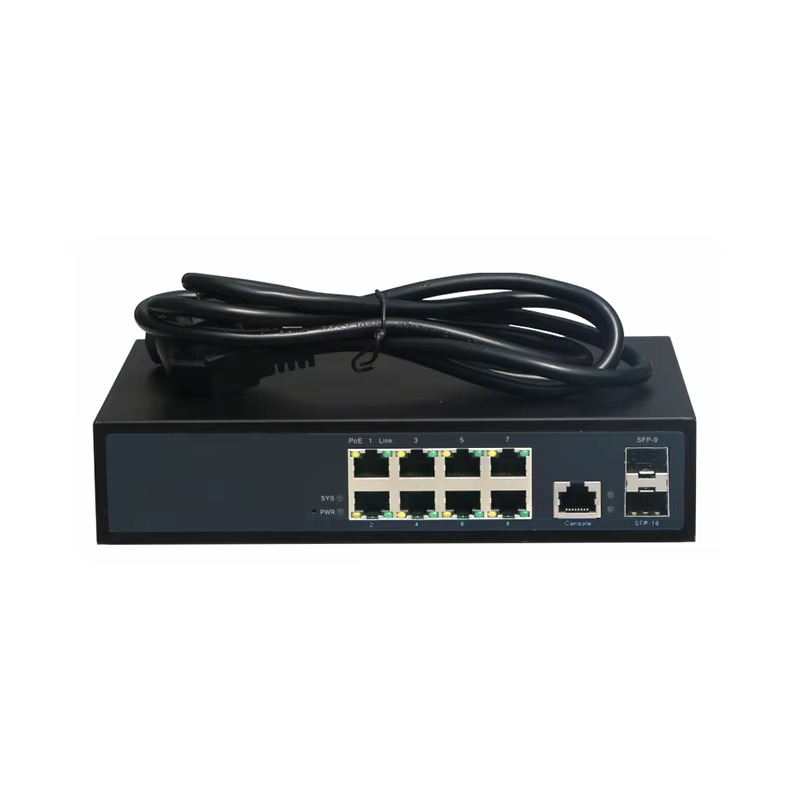 OEM ODM Gigabit L2 L3 Managed  - Ethernet Switch 8 Port ulasan dan harga
