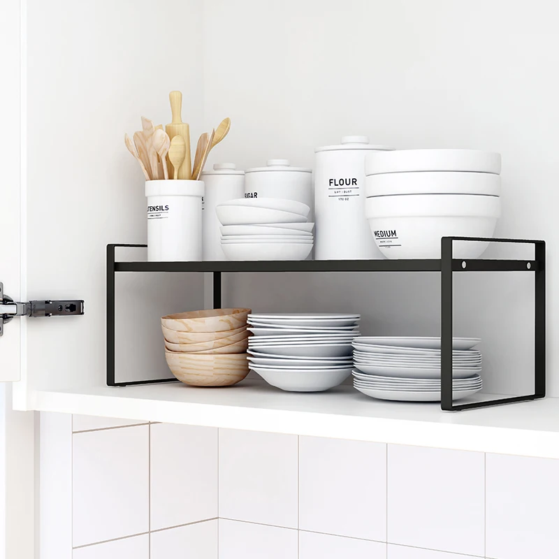 Steel Kitchen Dishes Bowl Stor - Server Rack Shelf ulasan dan harga