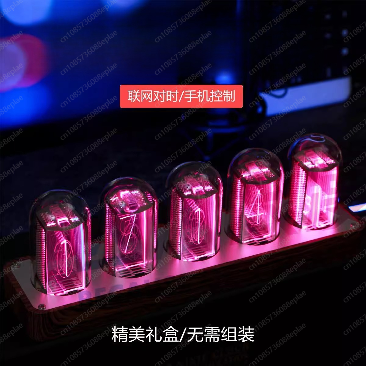 Nixie Tube Clock with Real Woo - Tech Office Youtube ulasan dan harga