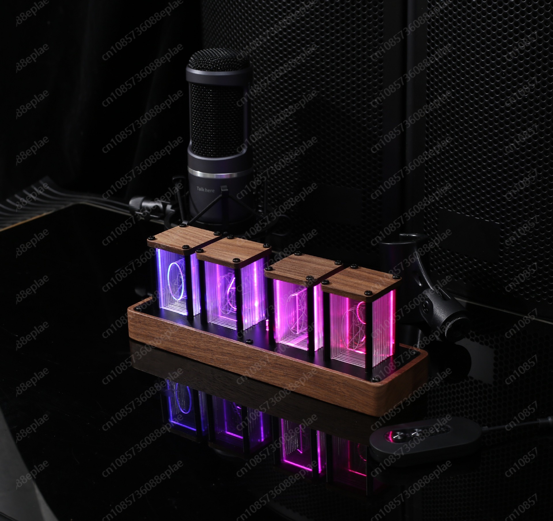 Nixie Tube Clock with Real Woo - Tech Office Youtube ulasan dan harga
