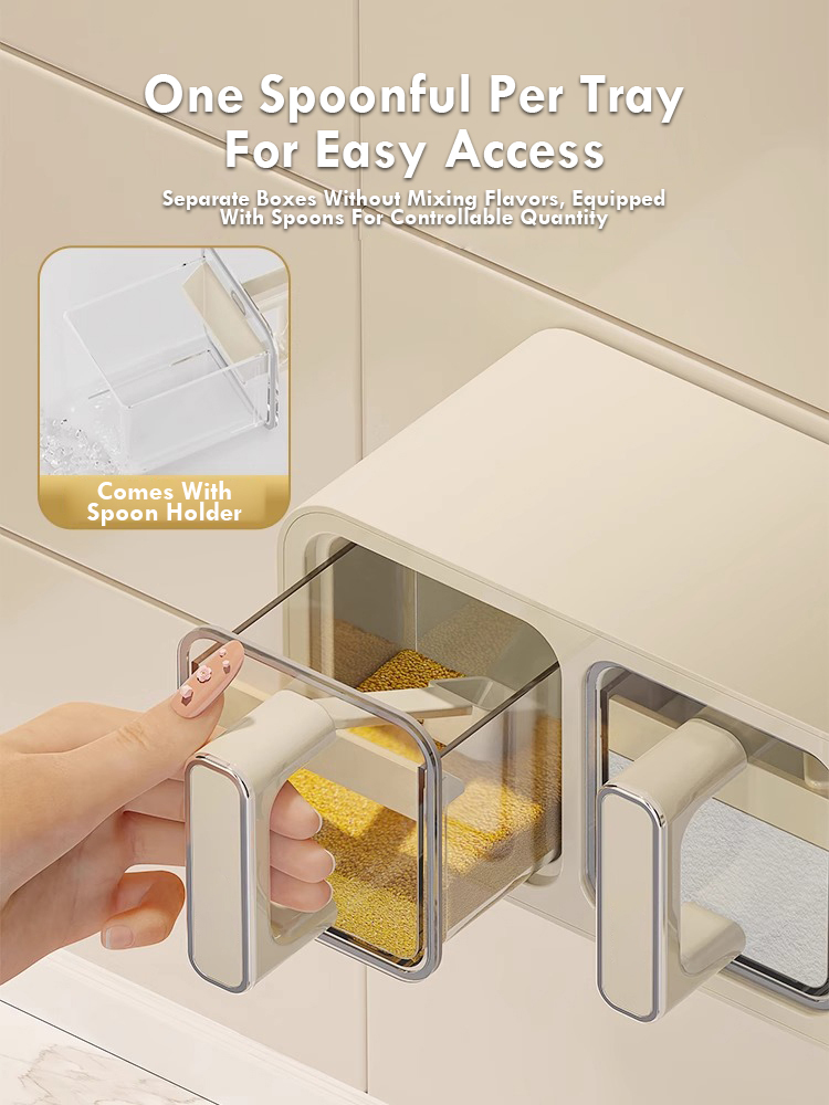 Kitchen Seasoning Storage Rack - Server Rack Shelf ulasan dan harga