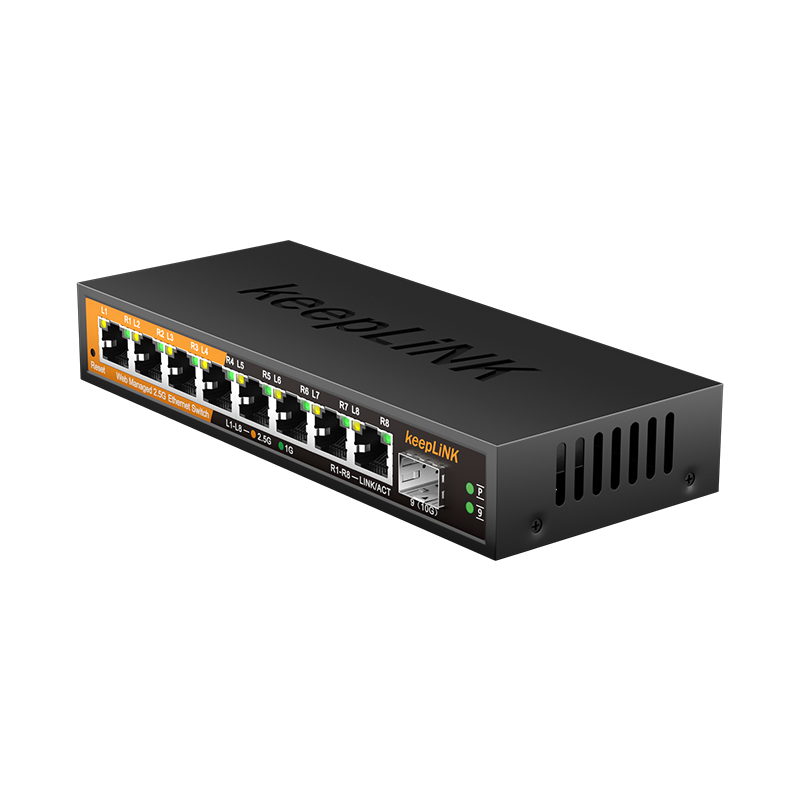 KeepLiNK 8-Port 2.5GbE Managed - Ethernet Switch 8 Port ulasan dan harga