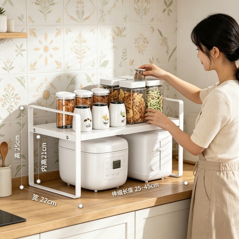 Home Household Space Saving Ki - Server Rack Shelf ulasan dan harga
