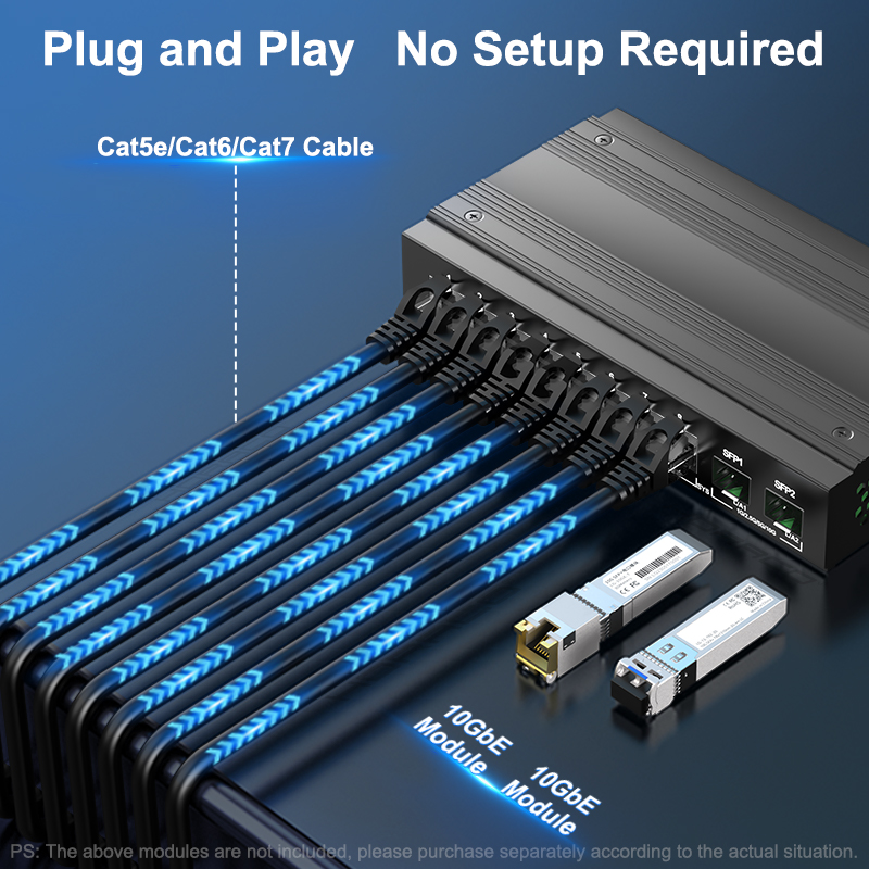 HORACO 2.5G Network Switch 8 P - Ethernet Switch 8 Port ulasan dan harga