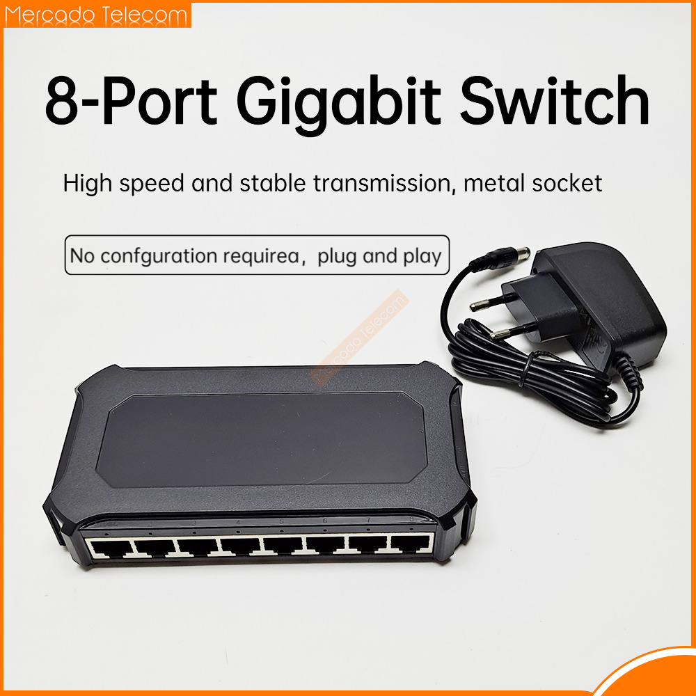 8 Port Gigabit Switch Ethernet - Ethernet Switch 8 Port ulasan dan harga
